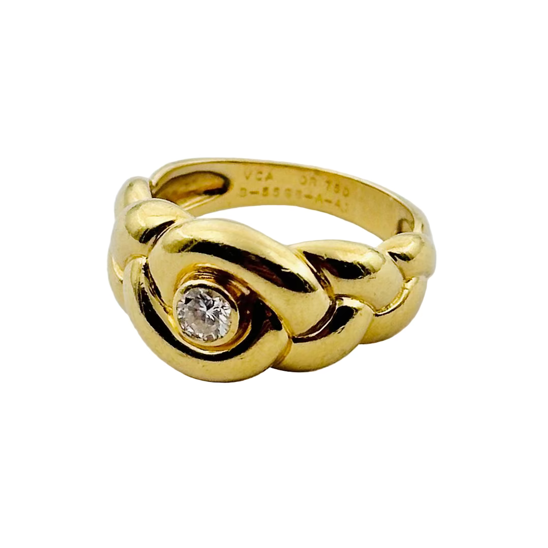 Bague VAN CLEEF & ARPELS en or jaune et diamant