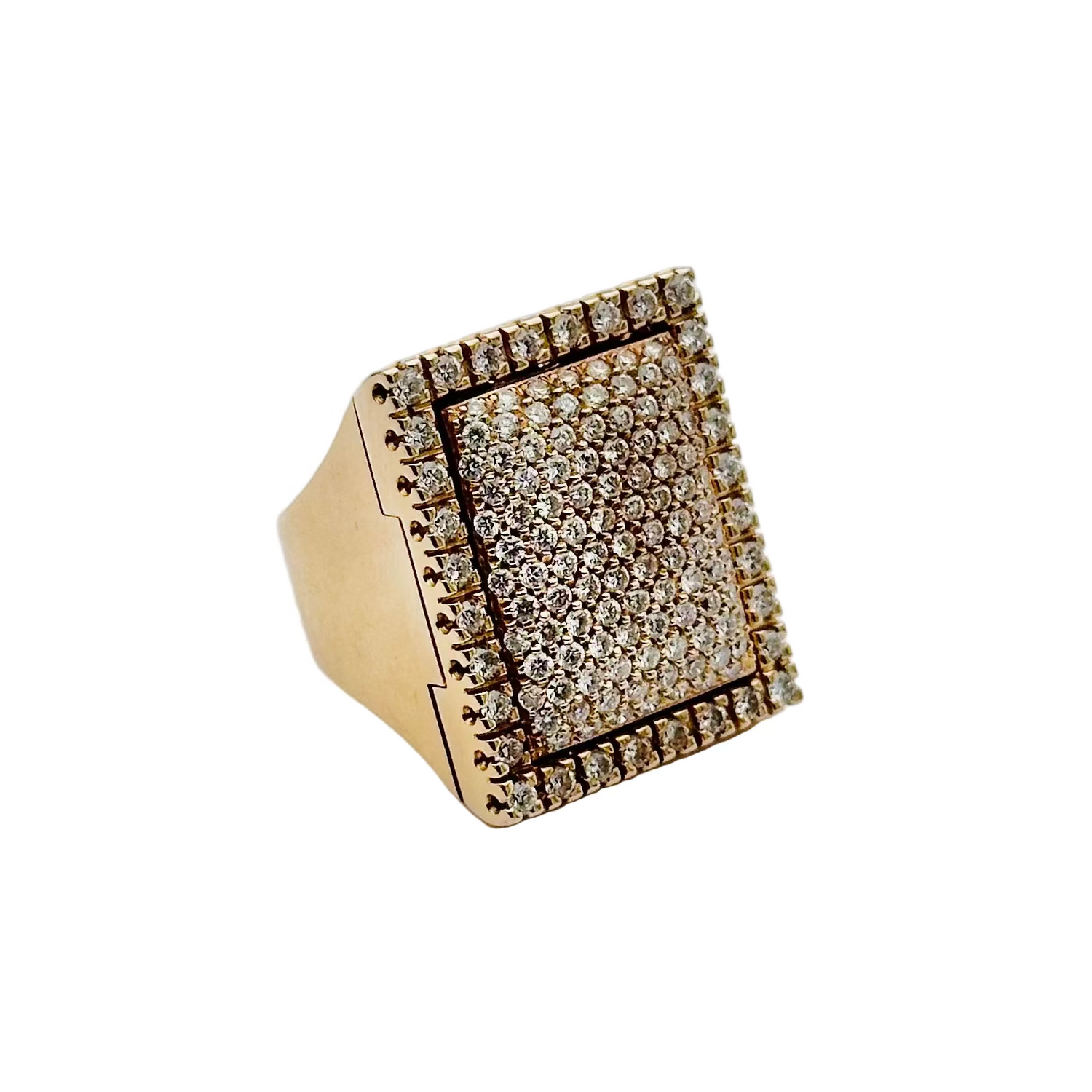 Bague Cocktail interchangeable BIBIGI en or jaune, calcédoine, émeraudes, rubis, saphirs, turquoise et diamants
