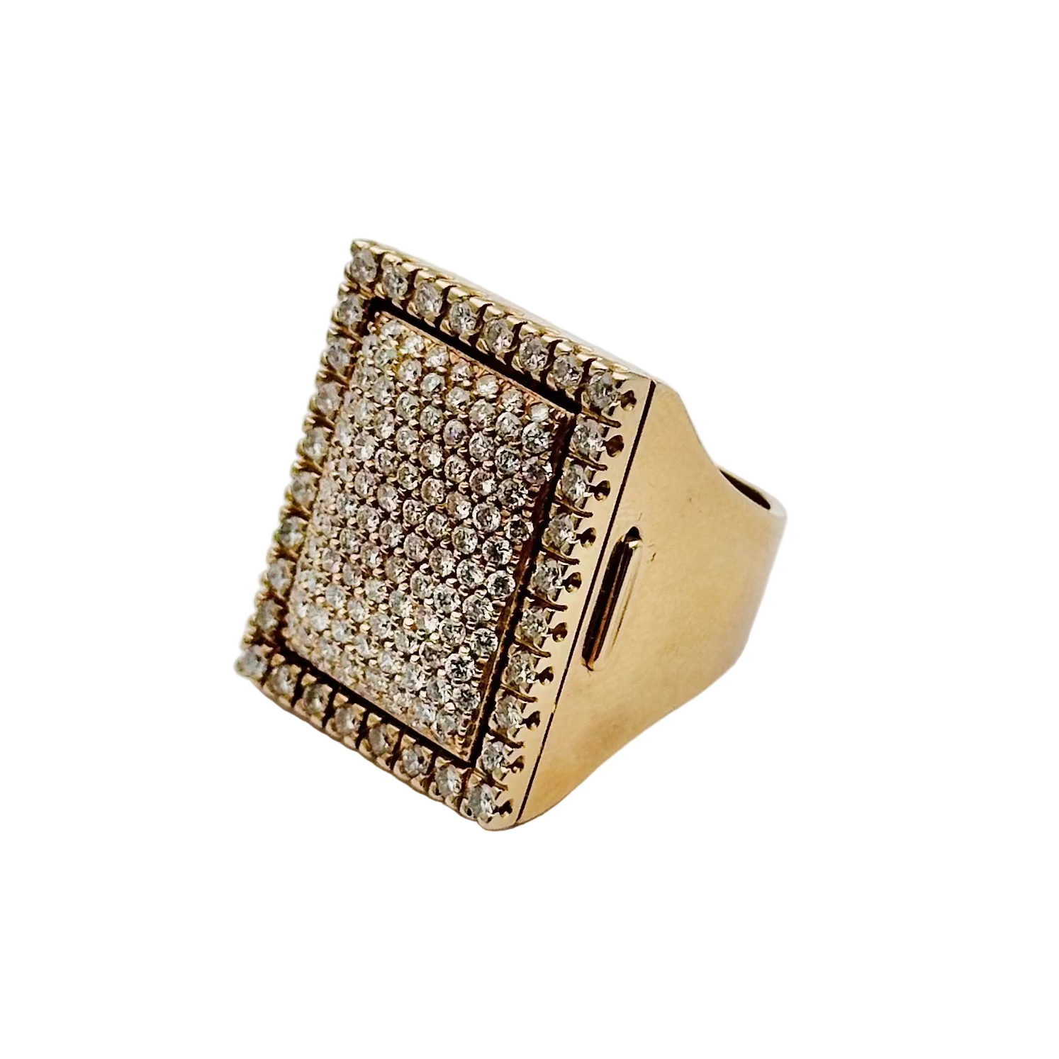 BIBIGI Interchangeable Cocktail Ring in yellow gold, chalcedony, emeralds, rubies, sapphires, turquoise, and diamonds