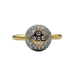 Bague LOUIS VUITTON B Blossom en or jaune et diamants