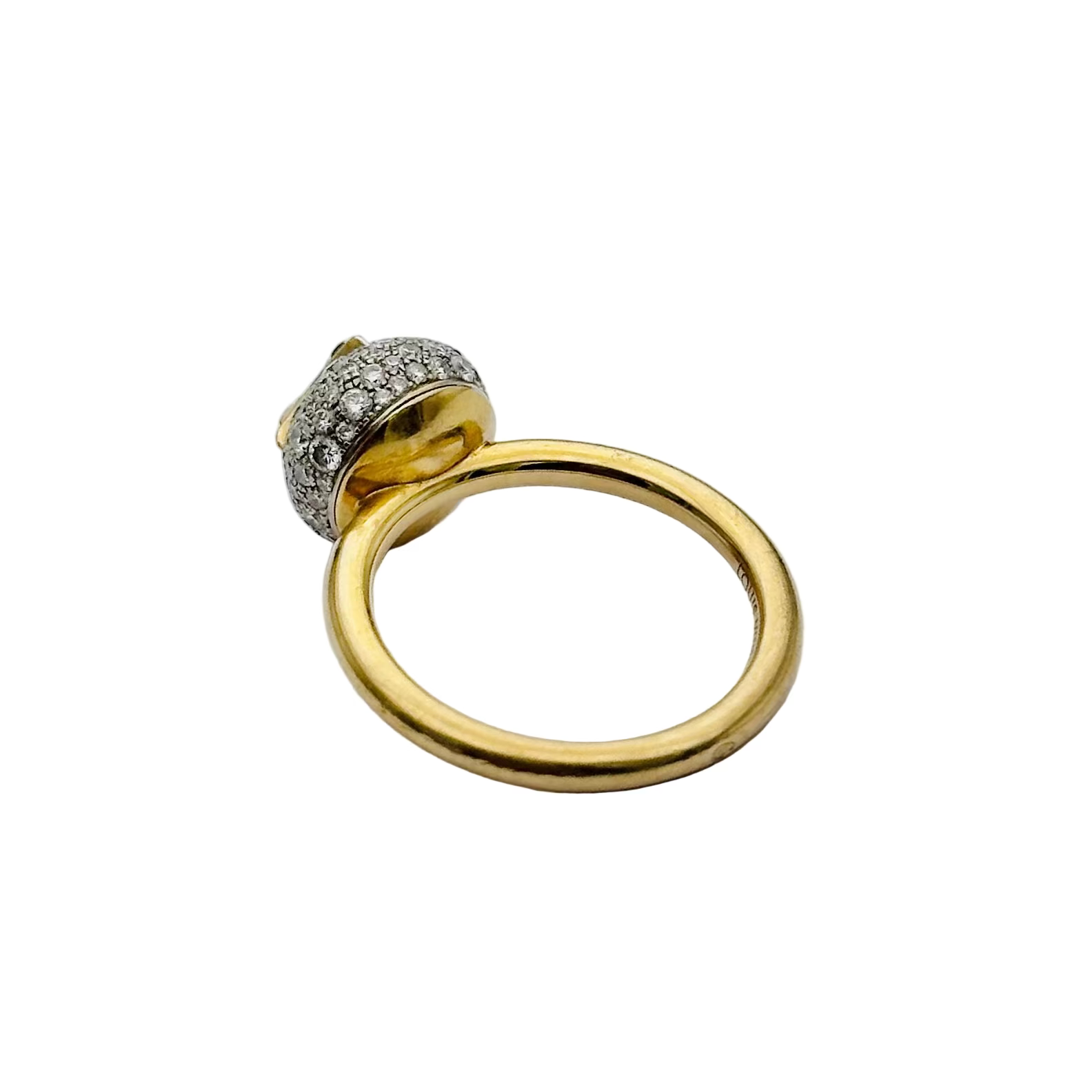 Bague LOUIS VUITTON "B Blossom" en or jaune et diamants