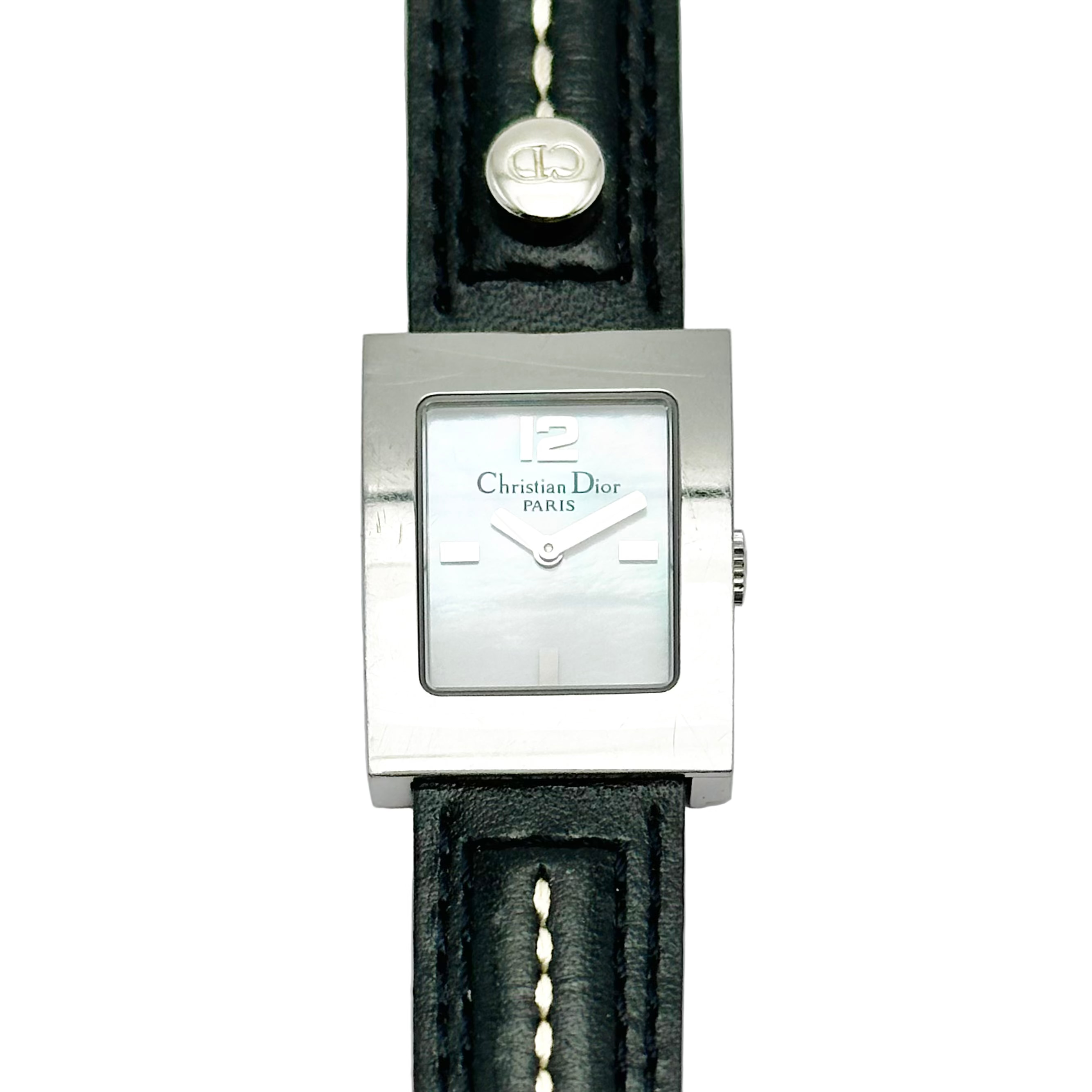 Montre CHRISTIAN DIOR Maris en acier et cuir