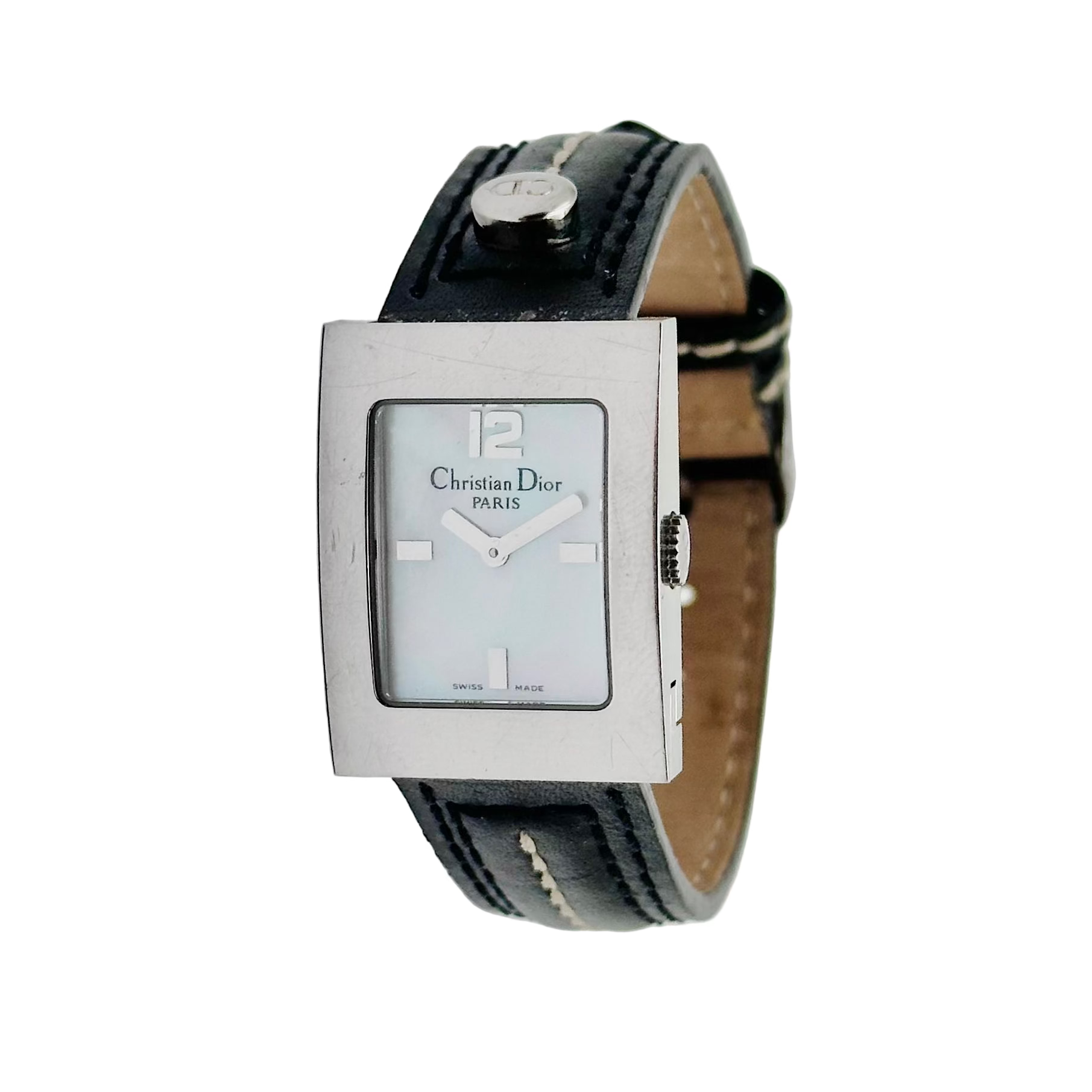 Montre CHRISTIAN DIOR Maris en acier et cuir