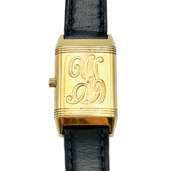 Montre JAEGER-LECOULTRE Reverso Lady en or jaune