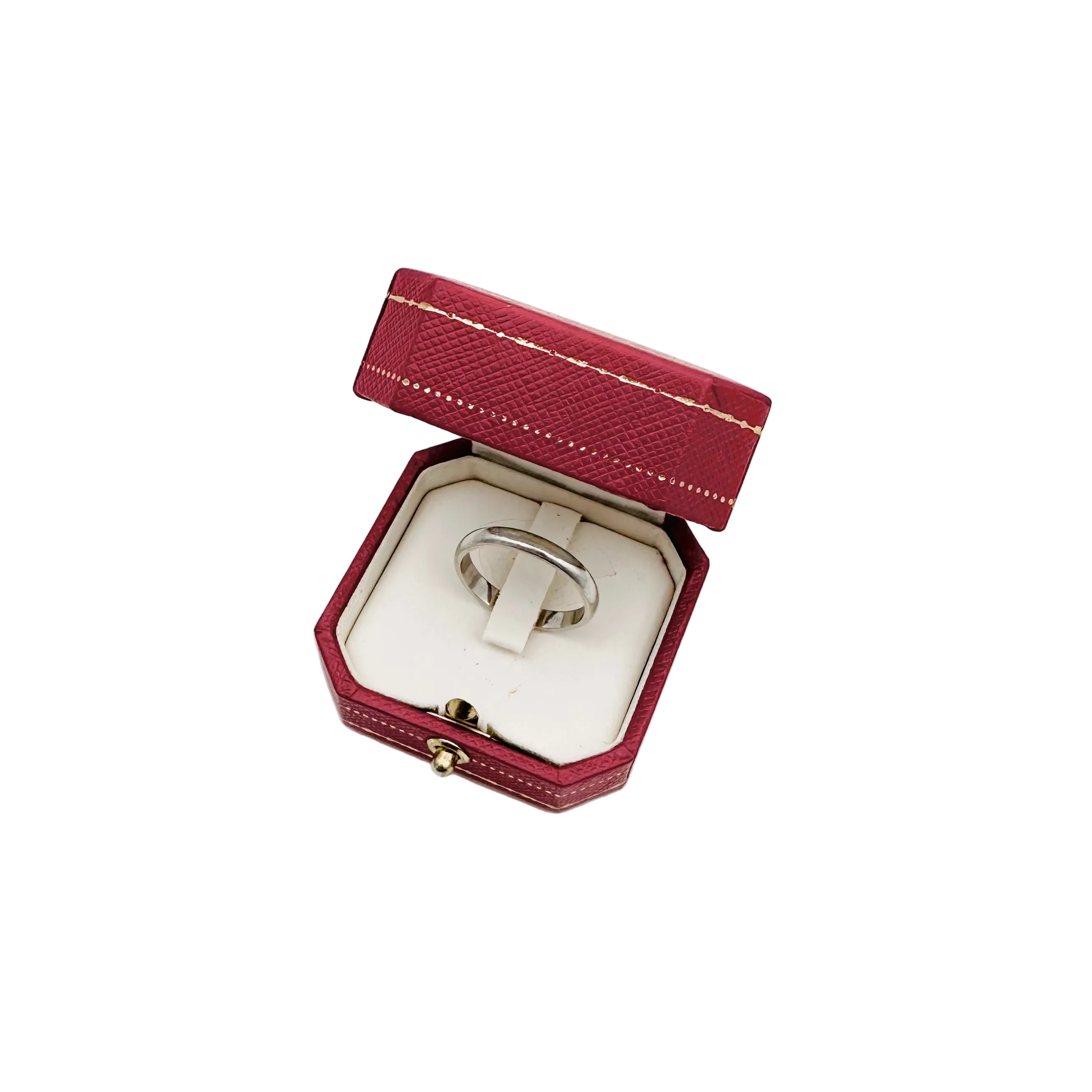 Bague Alliance CARTIER en platine