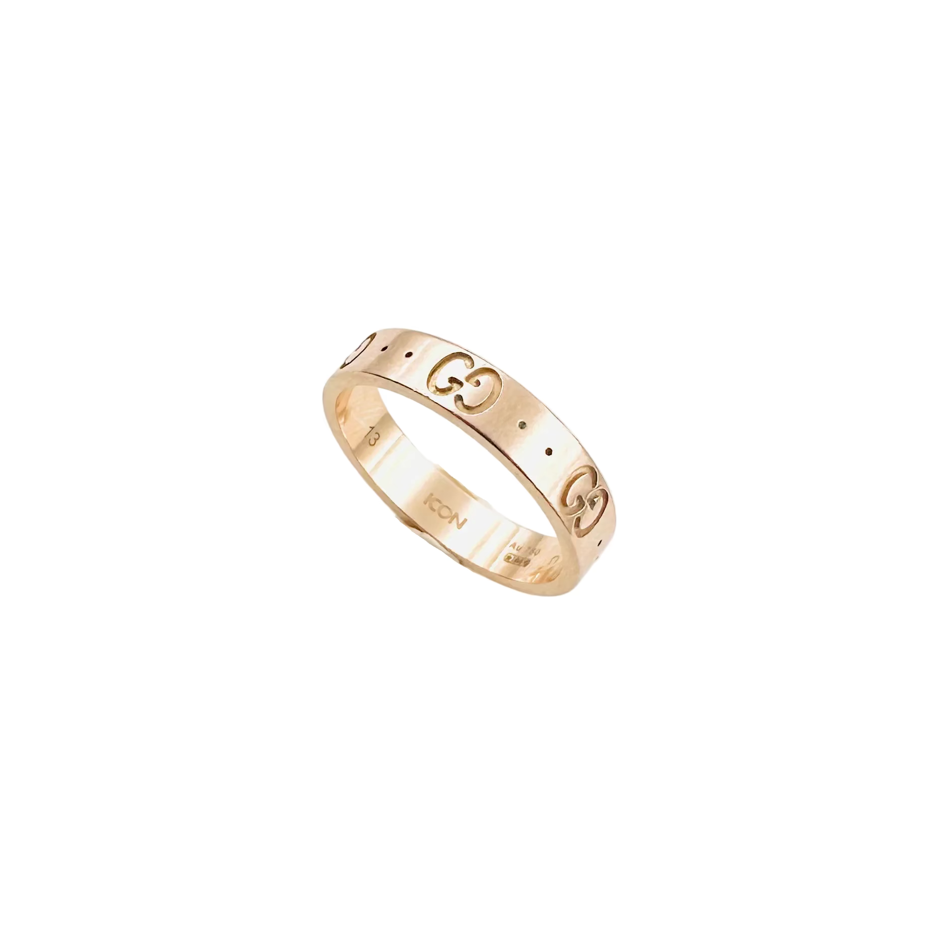 Bague GUCCI Fine Icon en or rose