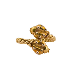 CHOPARD You and Me Ladybugs ring in yellow gold