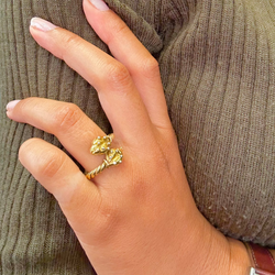 CHOPARD You and Me Ladybugs ring in yellow gold