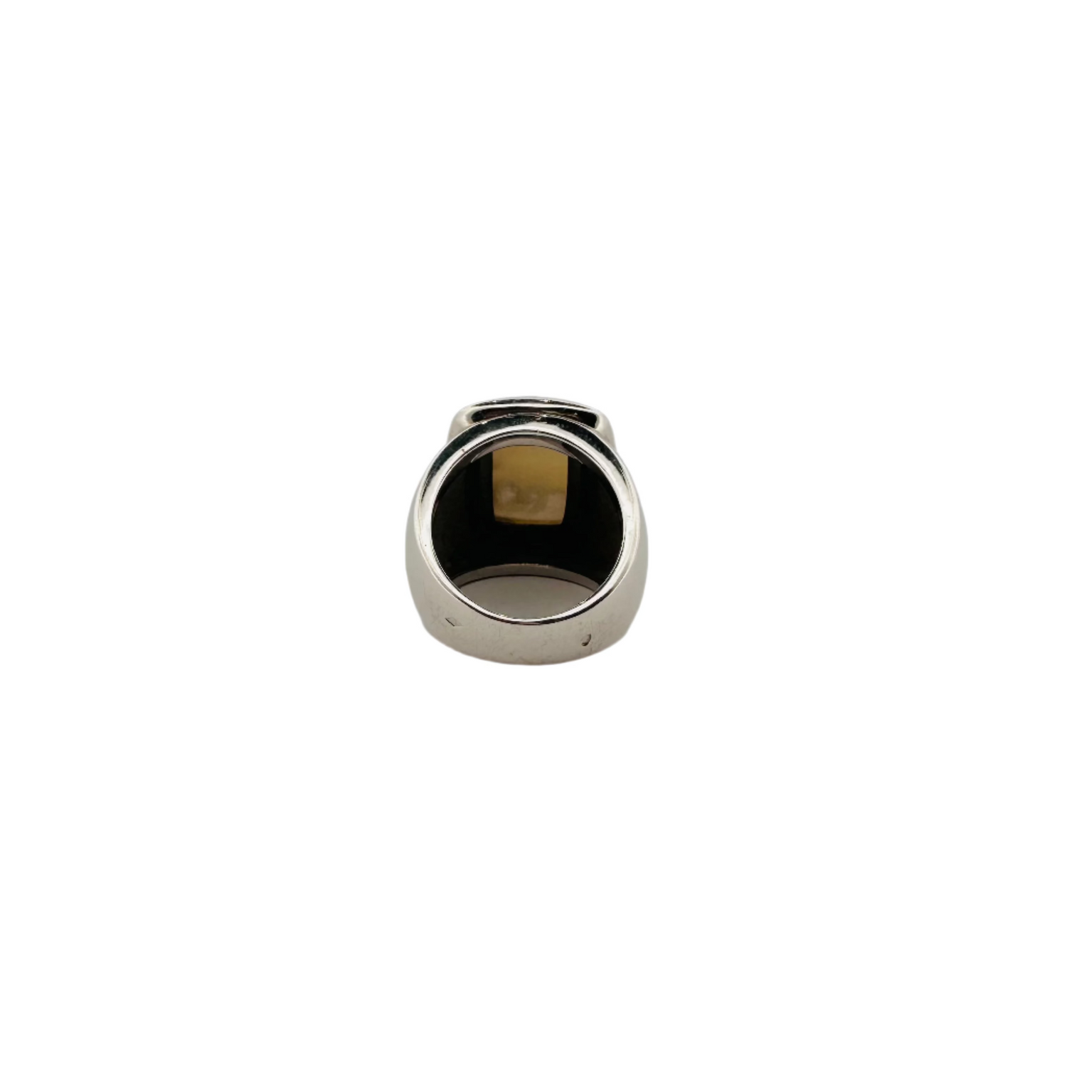 VAN CLEEF &amp; ARPELS Bandeau ring in white gold and mother-of-pearl