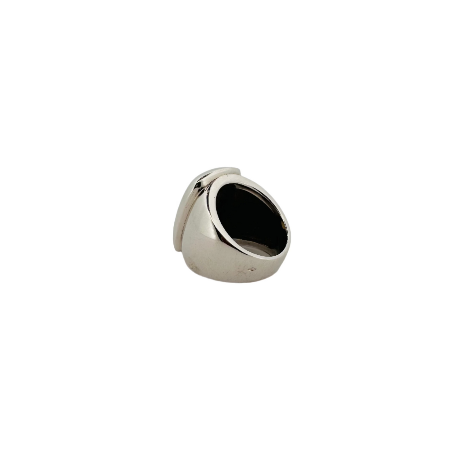 VAN CLEEF &amp; ARPELS Bandeau ring in white gold and mother-of-pearl