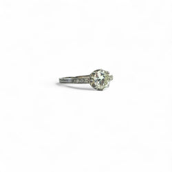 Bague solitaire diamant
