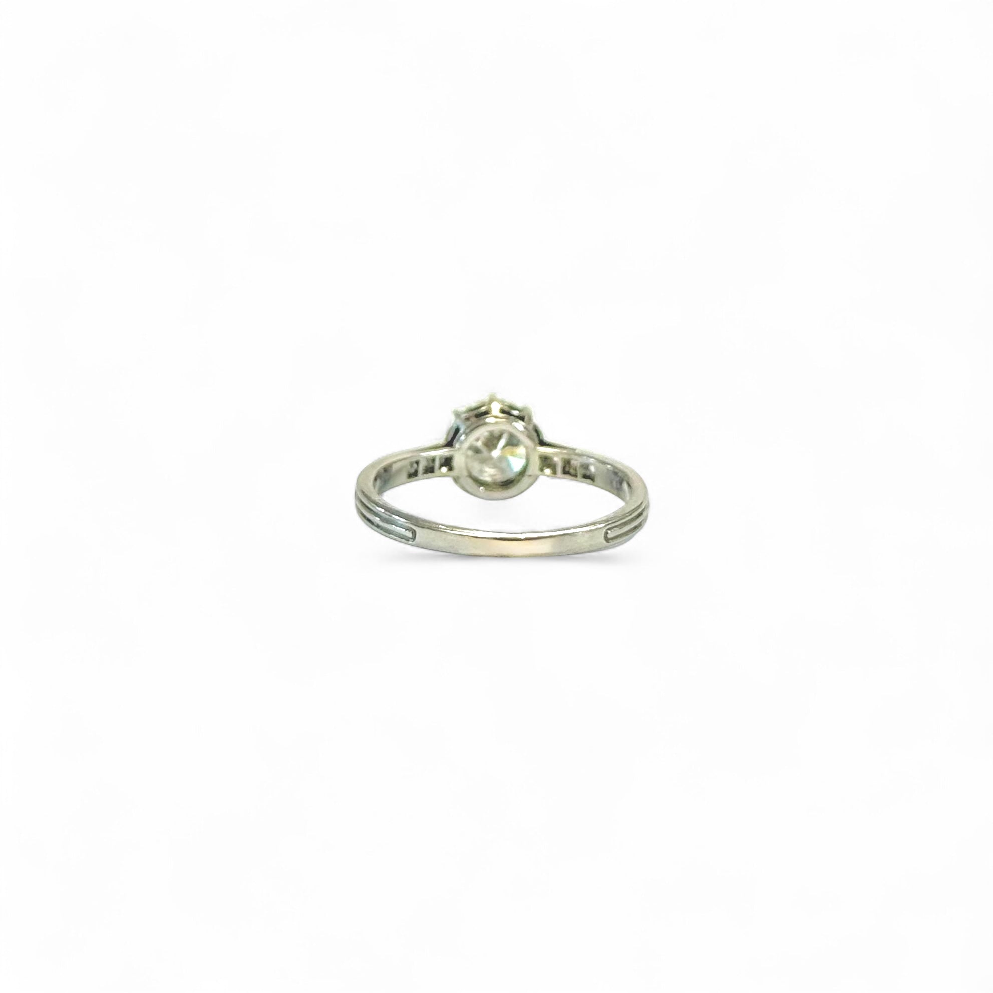 Bague solitaire diamant