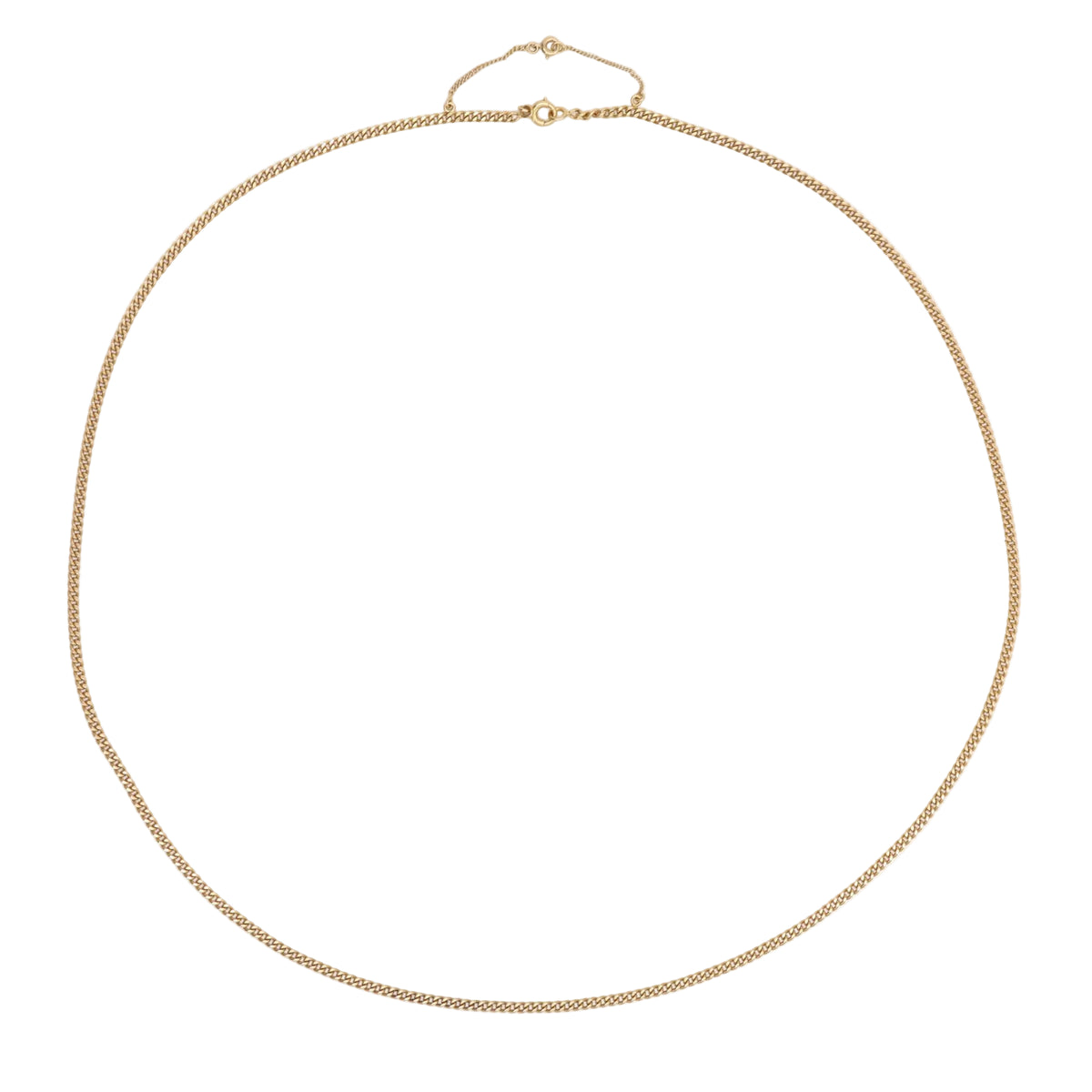 Yellow Gold Chain Necklace