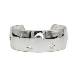 HERMÈS Silver Cuff Bracelet