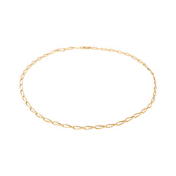 Yellow Gold Horse-Link Necklace
