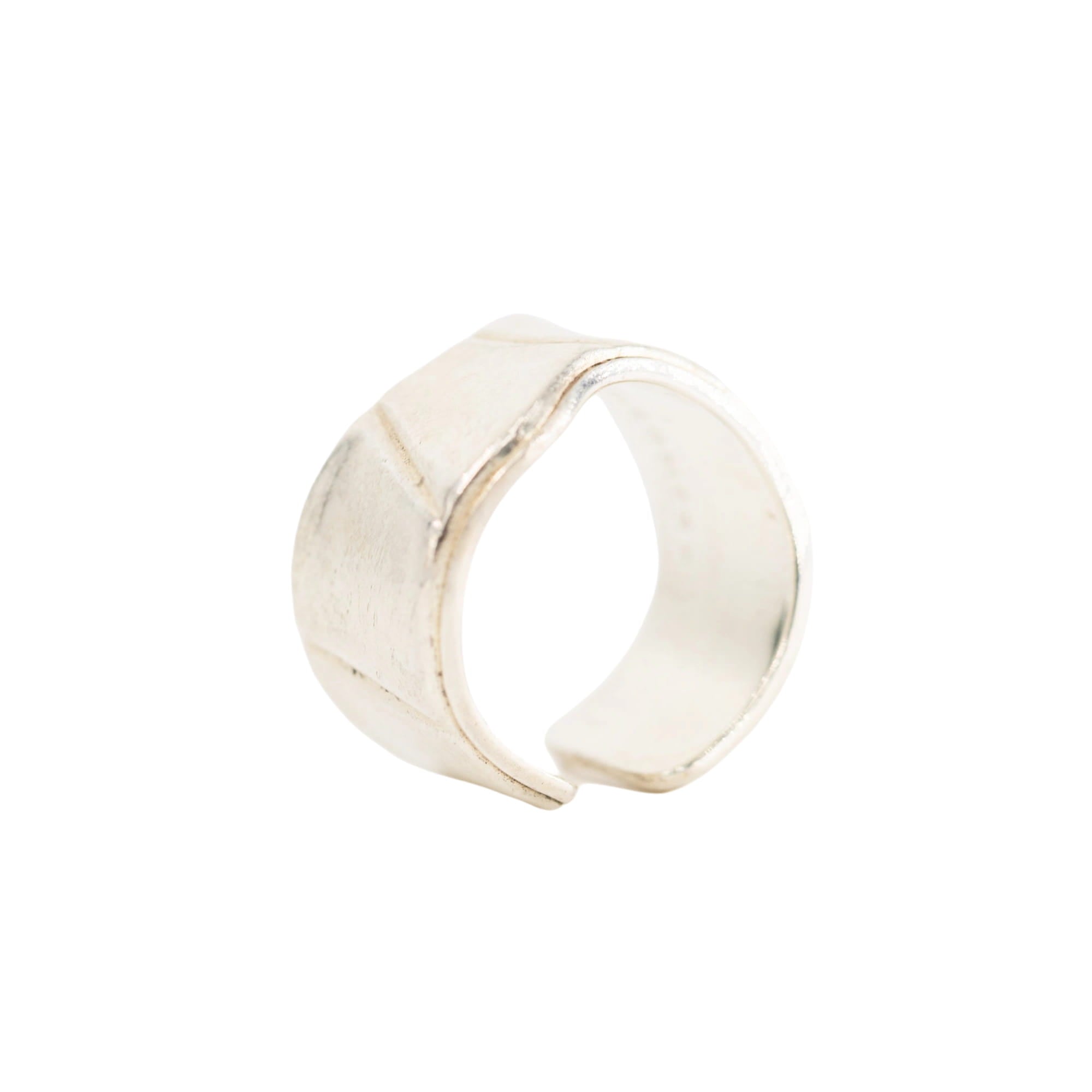 HERMÈS "Niloticus Éclat" Silver Ring