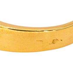 Yellow Gold Diamond Half-Band Ring