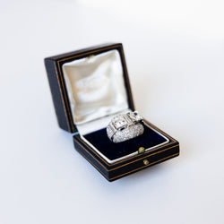 Ring Mauboussin in paltinium and diamonds