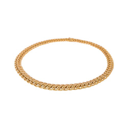 Rose gold Russian Link Necklace