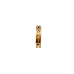 DINH VAN "Pulse" PM Ring in Rose gold and Diamonds