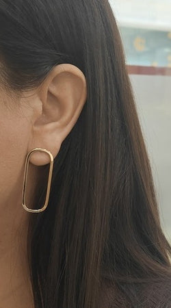 Boucles d’oreilles Pendantes en or jaune