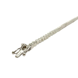 "Ligne" Bracelet in White Gold and Diamonds