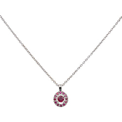 Mauboussin Collier Vie, Volupté & Passion Or blanc Rubis