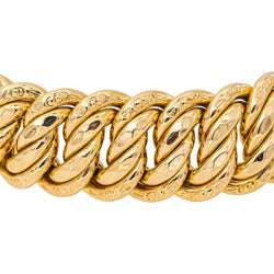 Bracelet Maille américaine Or jaune