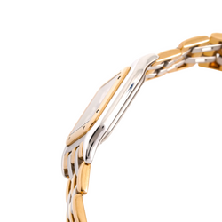 CARTIER "Panther" Watch in Yellow gold and Stainless Steel