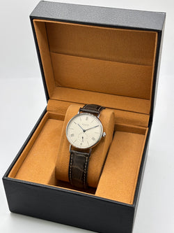 NOMOS Watch in Steel and Leather