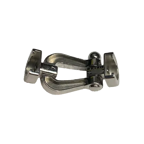 FRED "Force 10" GM Bracelet in white gold and steel