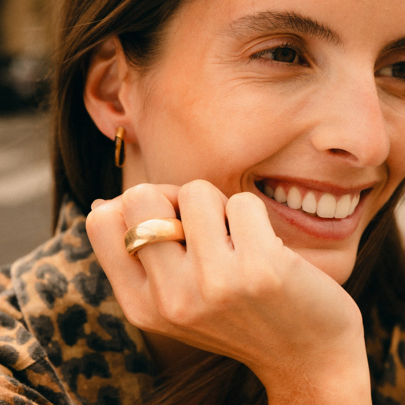 POMELLATO "Iconica" Band Ring in Rose gold