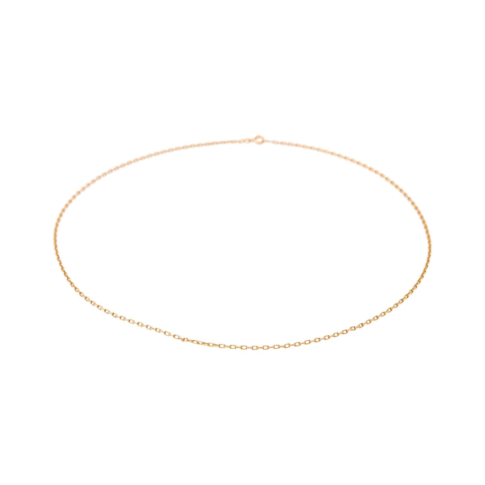 Rose Gold Forçat Link Necklace