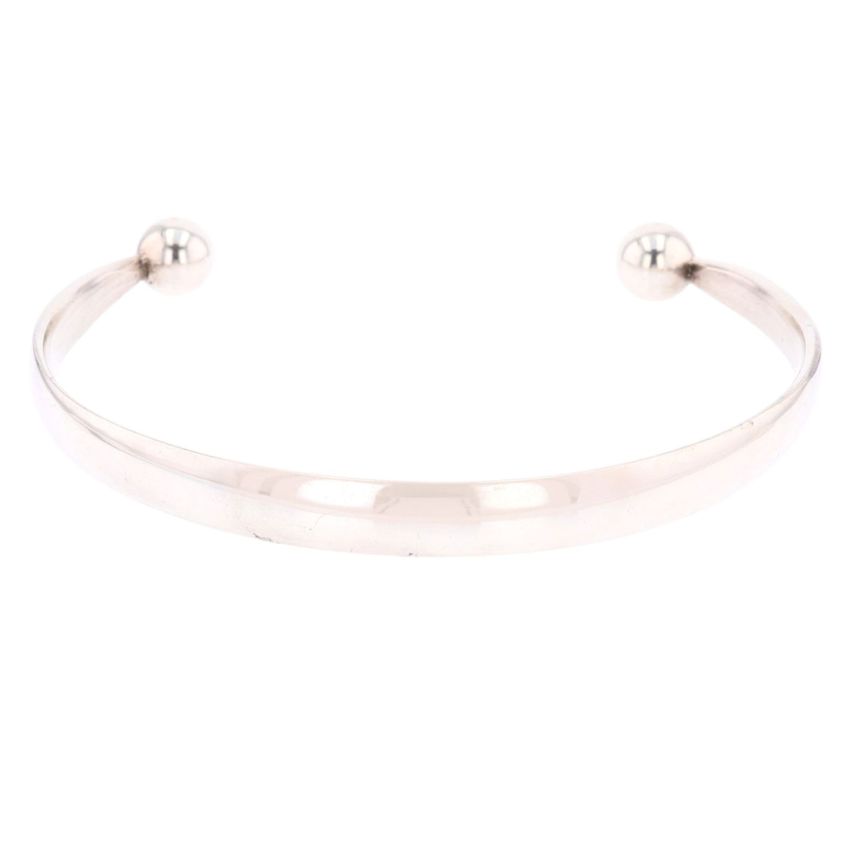 Silver Torque Necklace
