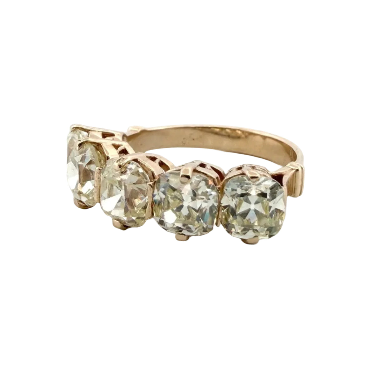White Gold and Diamond Wedding Band