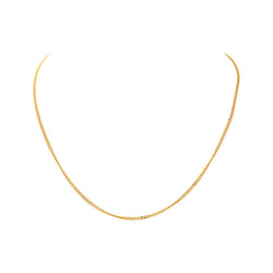 Necklace Curb chain Rose gold