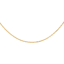 Yellow Gold Nautical Link Necklace