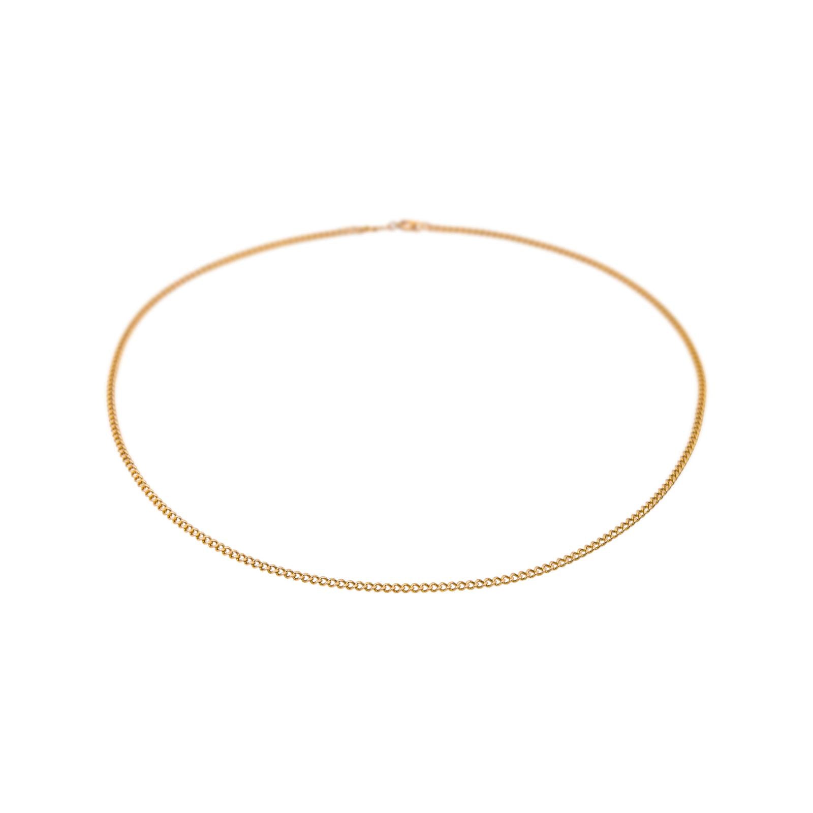Collier Maille gourmette Or jaune