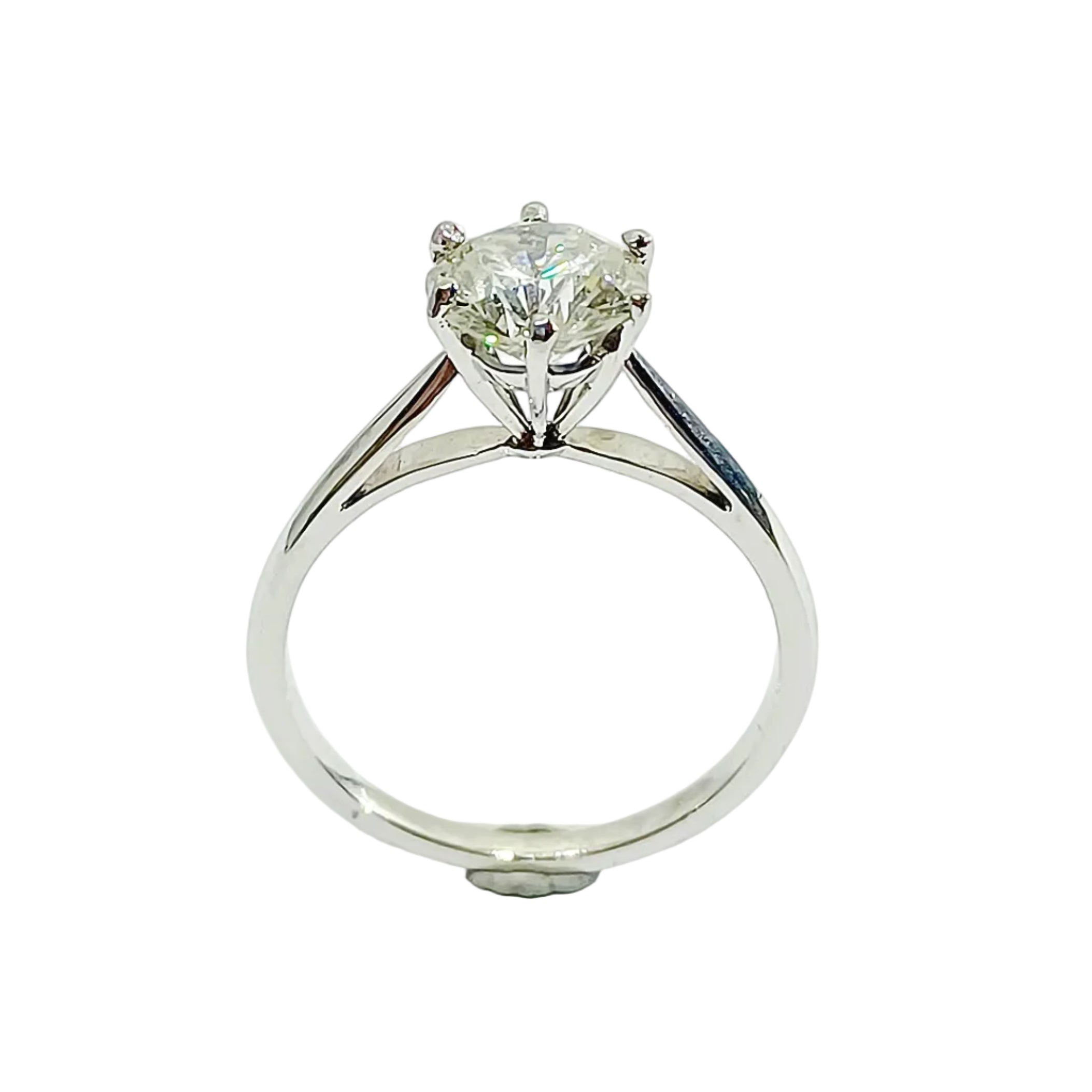 Ring Solitaire MAUBOUSSIN in paltinium and diamond