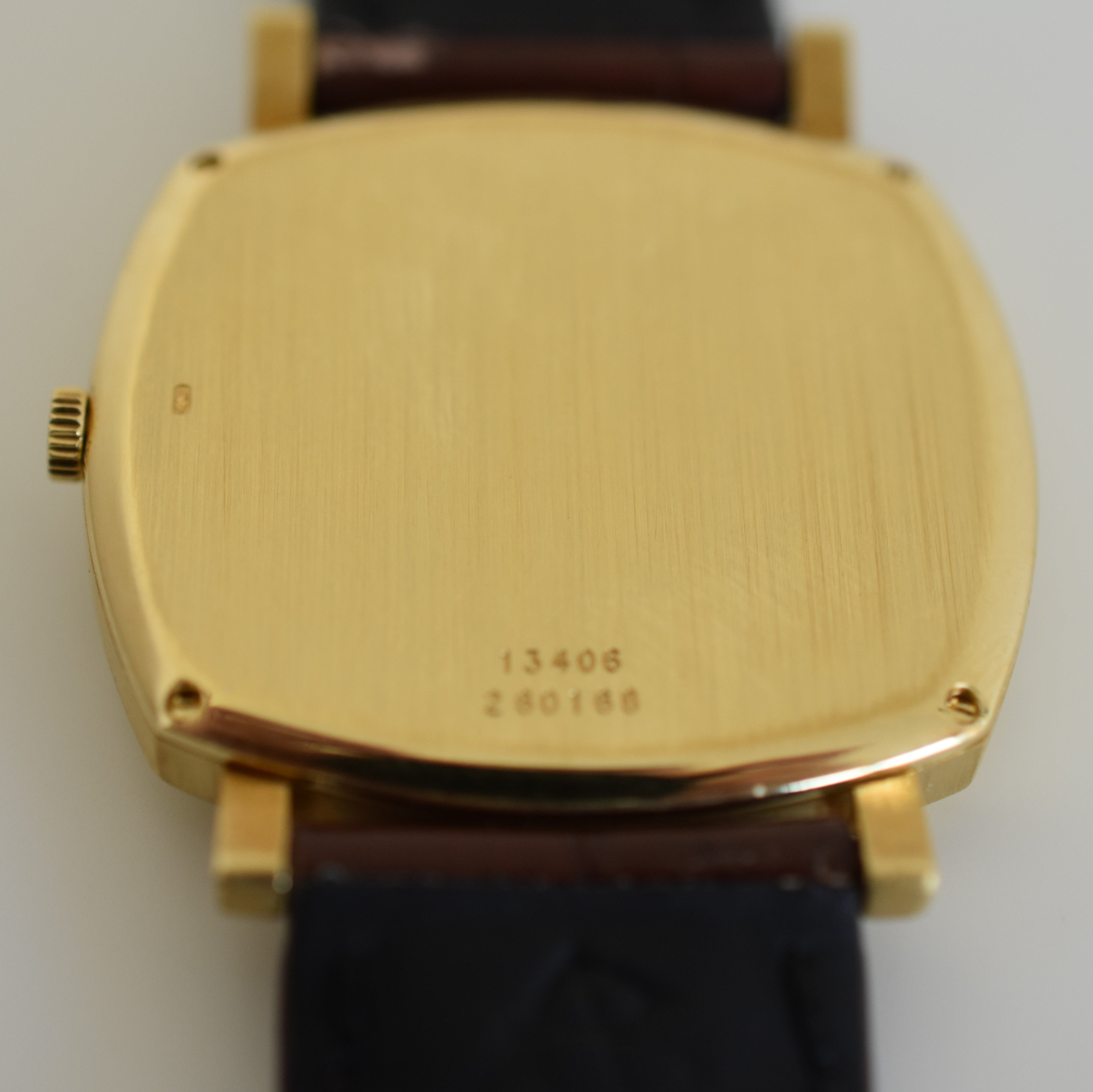 Piaget Coussin automatique, réf. 13406, or 18 carats 750/1000, années 70