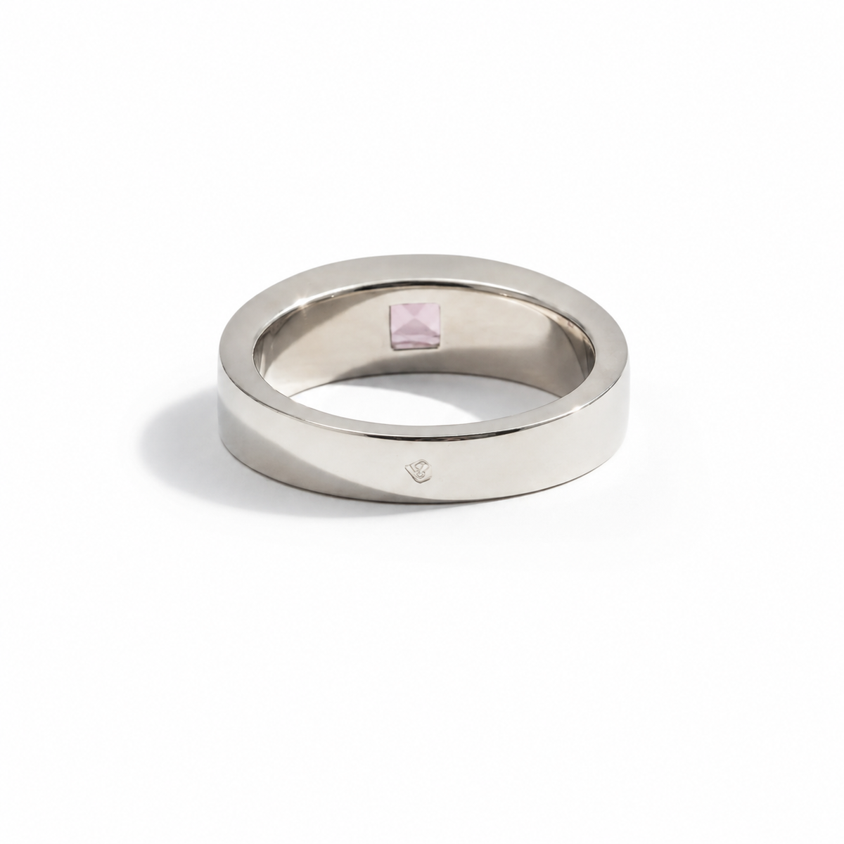Bague Tank CARTIER en or blanc et tourmaline
