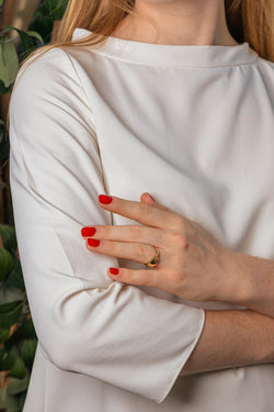 Guy Laroche Bague  Or jaune