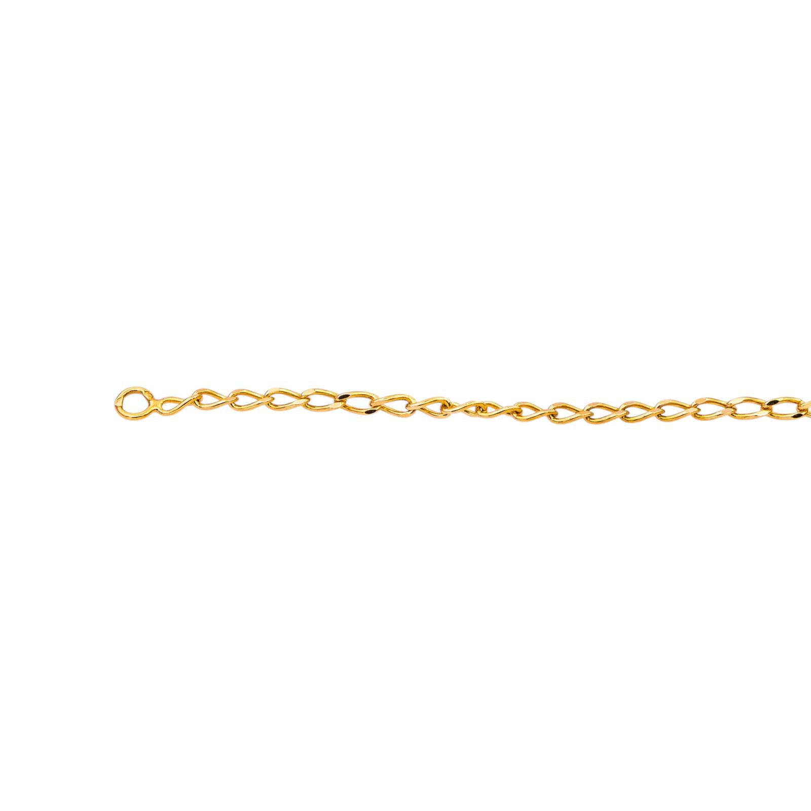 Yellow Gold Horse-Link Necklace