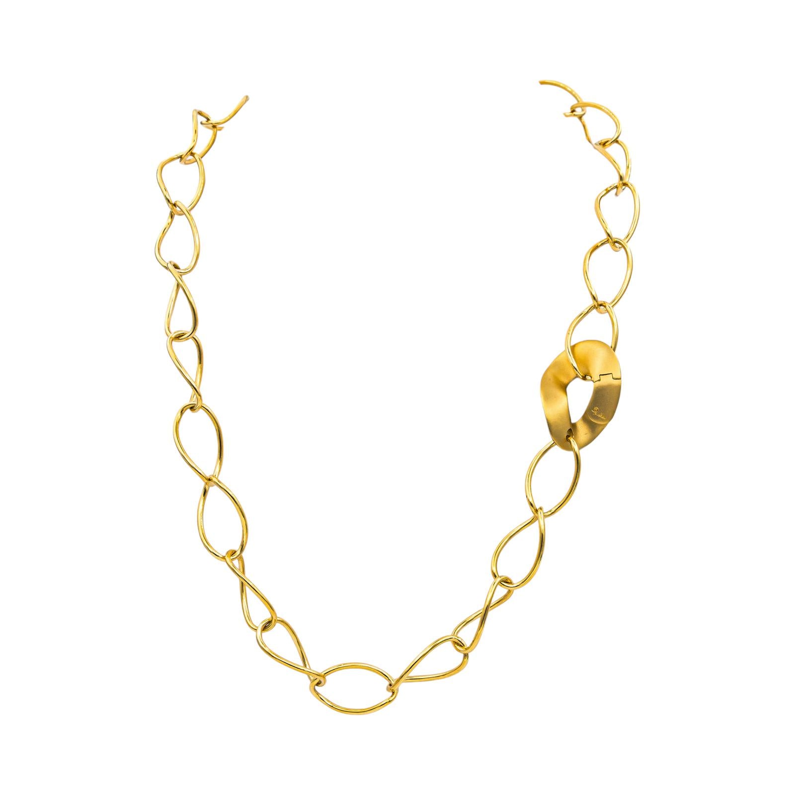 Pomellato Collier Anni 70 Or jaune