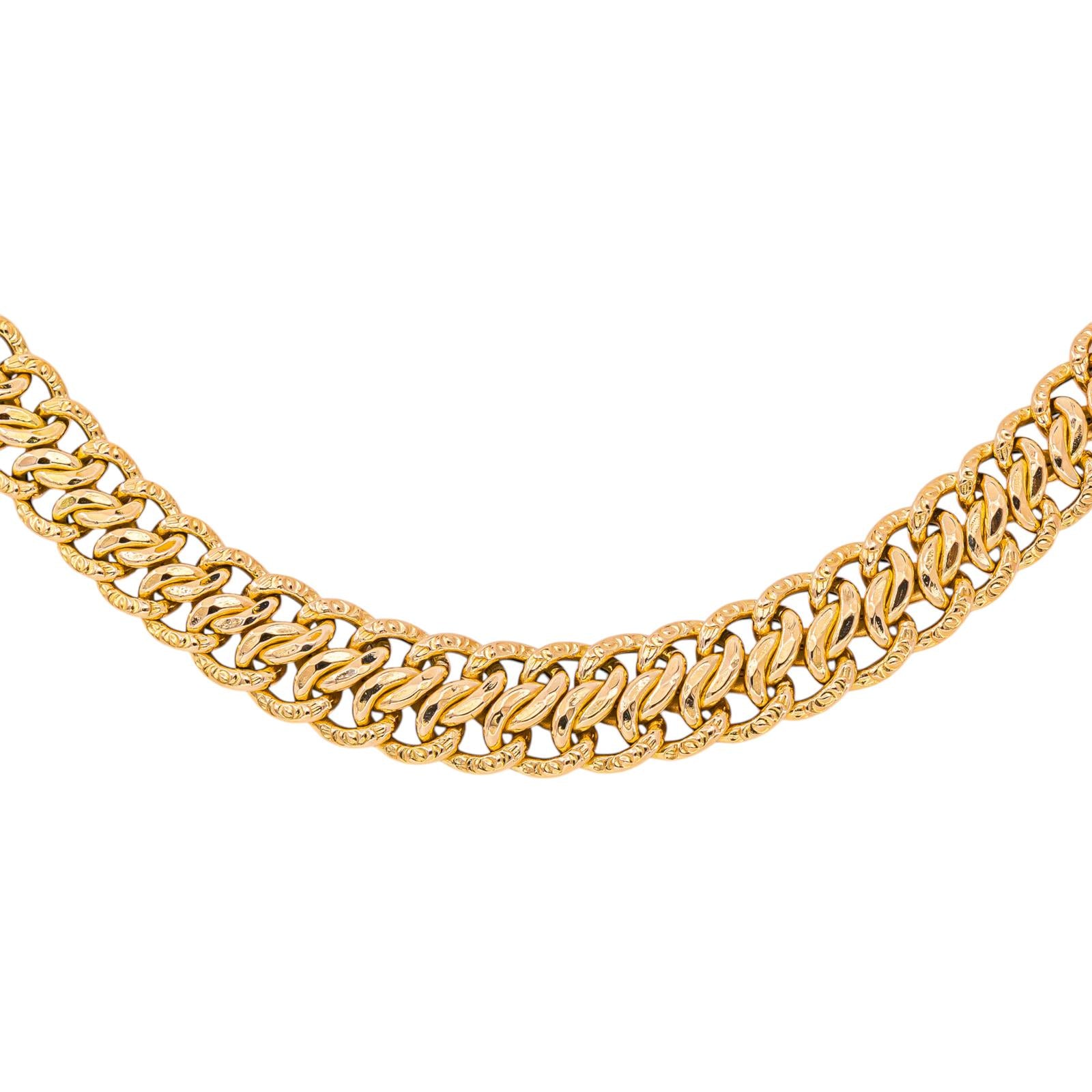 Rose Gold American-Style Necklace