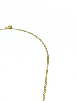 Yellow gold chain with marine-style links
