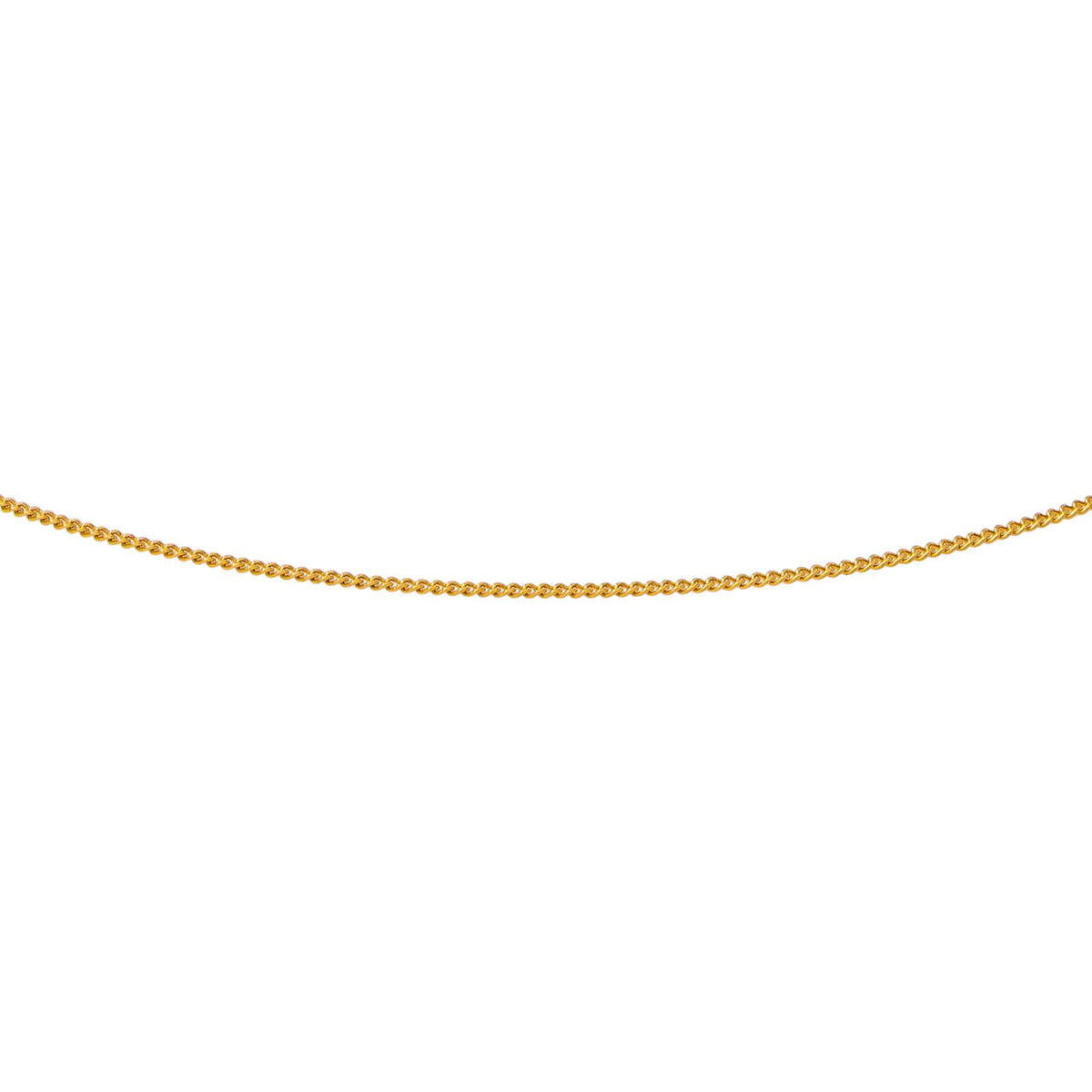 Collier Maille gourmette Or jaune