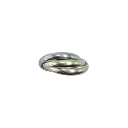 CARTIER "Trinity" Ring in white gold, yellow gold, and rose gold