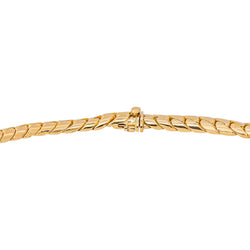 Yellow Gold Diamond Necklace