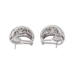 Boucles d'oreilles Or blanc Diamant
